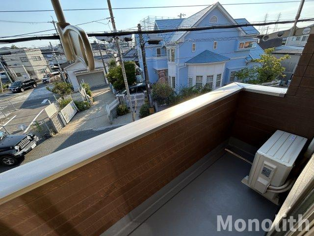 プロムナード箕形のバルコニー