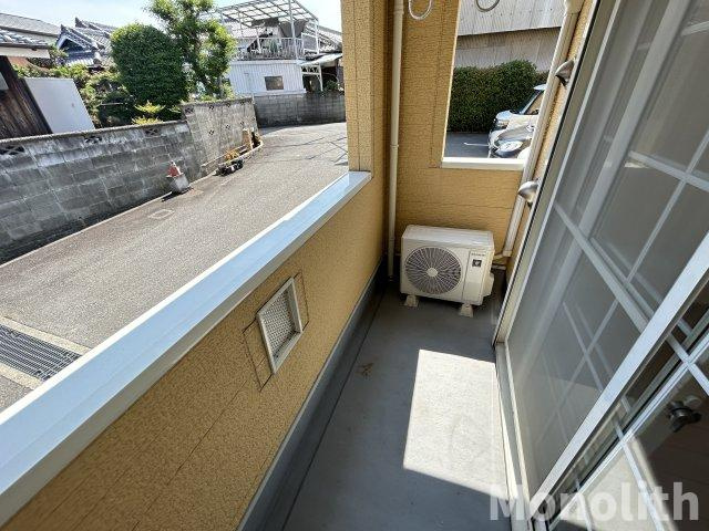 アビタシオンシャンゼリゼのバルコニー