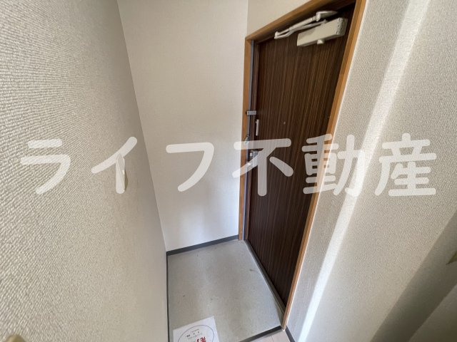 Renatus新深江の玄関|毎日通る玄関はこちらです