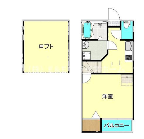 【間取り】 | クレオ箱崎　HPに初期費用掲載「プライスホーム」で検索！