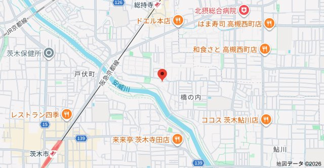 シーズンズテラスの地図
