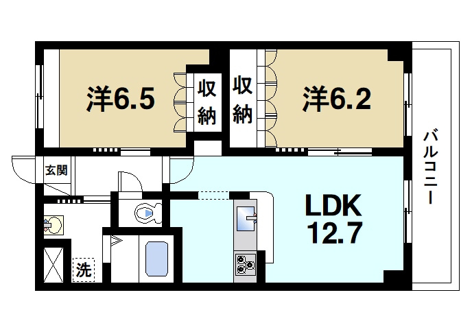 Ｃross　Ｒoad（クロス　ロード）の間取り|家族と快適に生活が出来るファミリー向けです