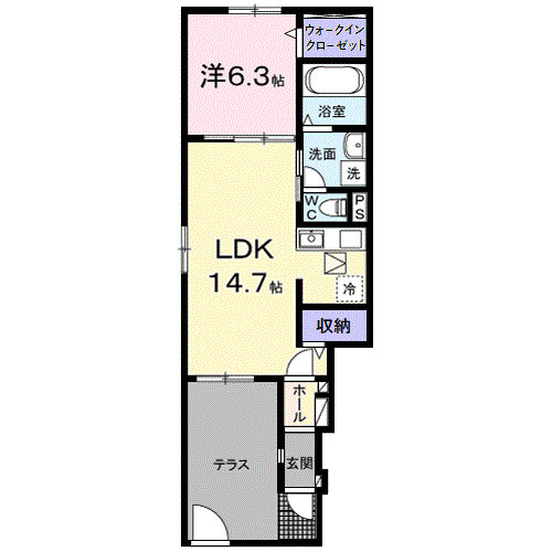 ハイランドⅡの間取り