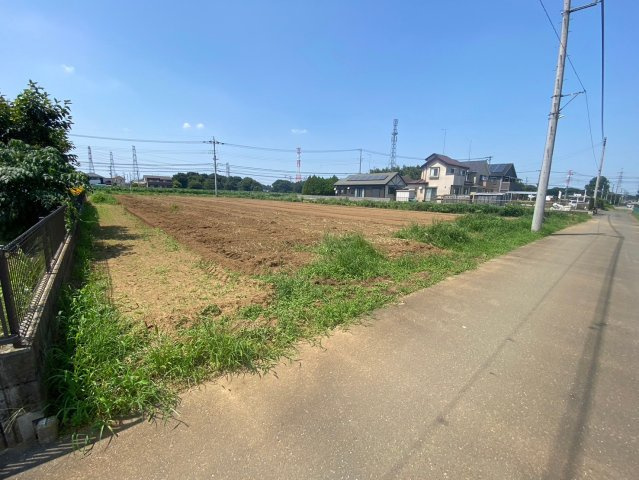 日高市駒寺野新田　建築条件なし売地　「西大家駅」徒歩25分の外観