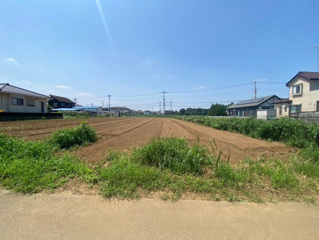 日高市駒寺野新田　建築条件なし売地　「西大家駅」徒歩25分の外観