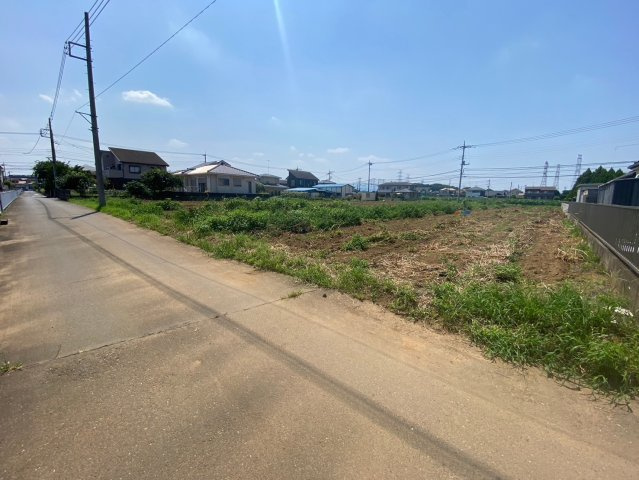日高市駒寺野新田　建築条件なし売地　「西大家駅」徒歩25分の外観