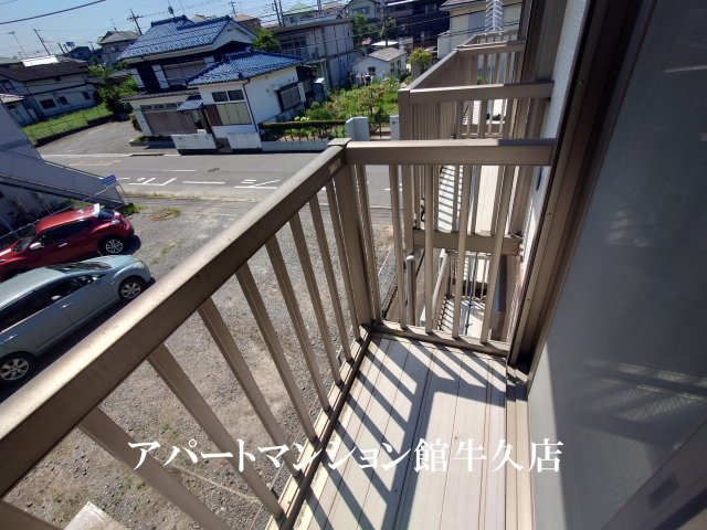 サントロぺBのバルコニー