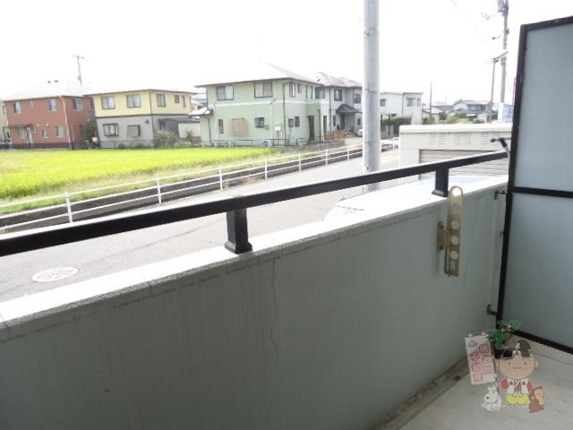 スリーサンズのバルコニー