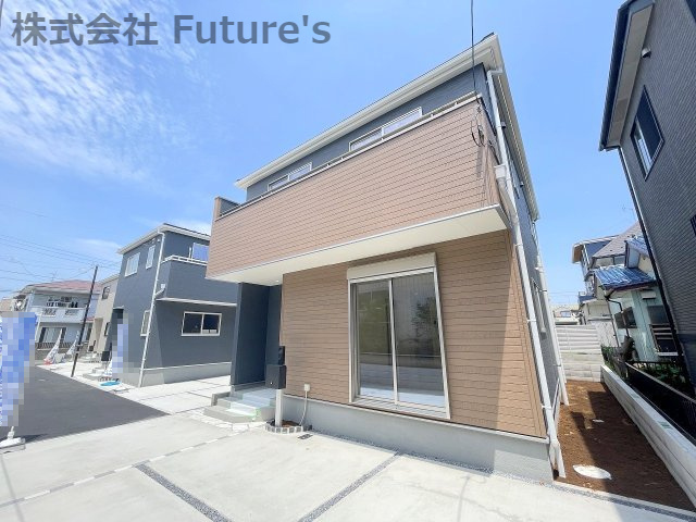 三郷市彦成1丁目　新築戸建　全3棟　3号棟の外観|新三郷駅までバス7分