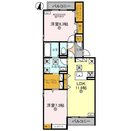 【間取り】 | D-ROOM和歌山黒田