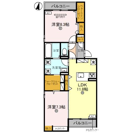 【間取り】 | D-ROOM和歌山黒田