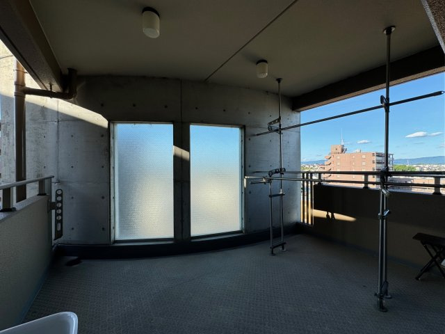 【バルコニー】 | グローリー香芝Ⅳ番館 | ９階なので眺望良好♪