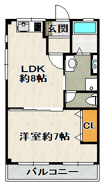 ハイツ77-Ⅱの間取り