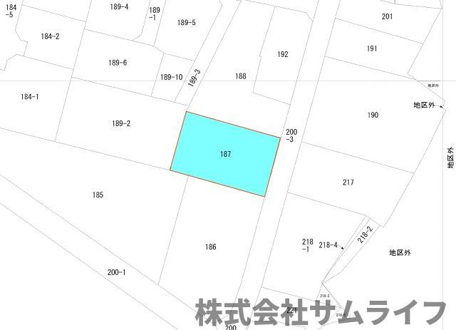 【土地図】 | 横田　131坪売地