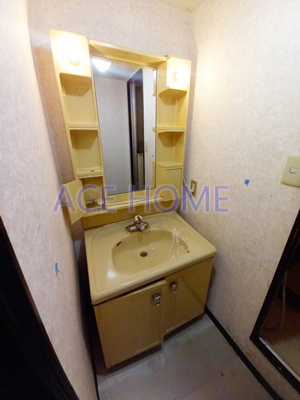 【洗面所】 | グローリーハイツ東成