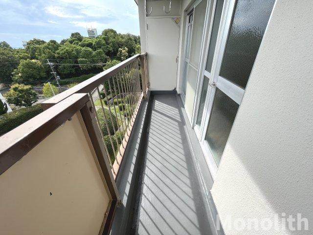泉北茶山台２丁3番22号棟のバルコニー