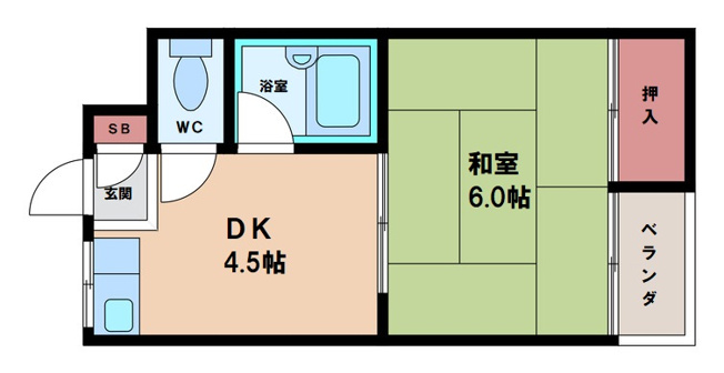 【間取り】 | 長居ニューライフ