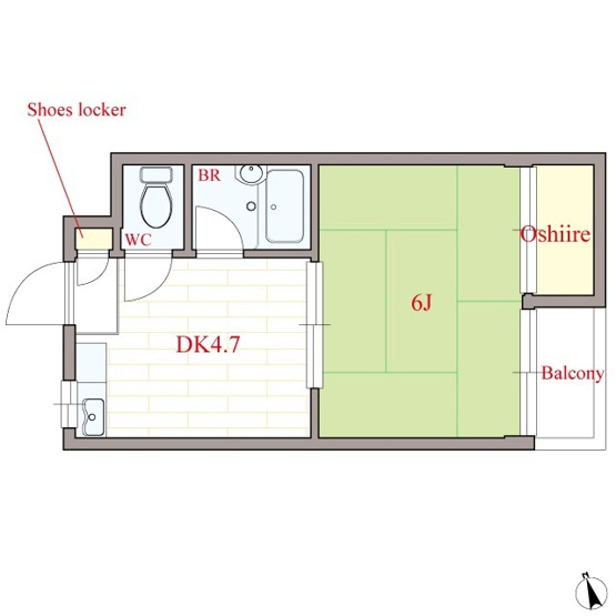 【間取り】 | 長居ニューライフ