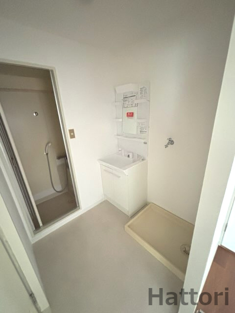 貴田第二マンションの洗面所