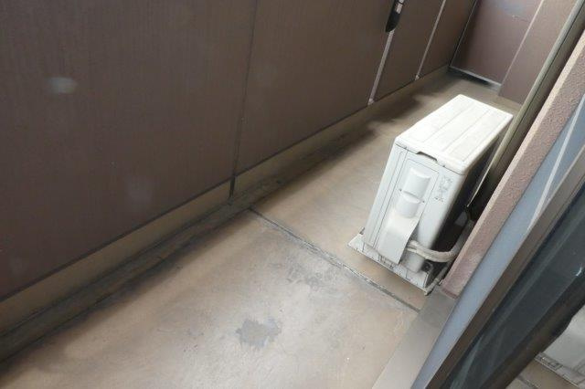 倉敷市笹沖の賃貸マンションのバルコニー