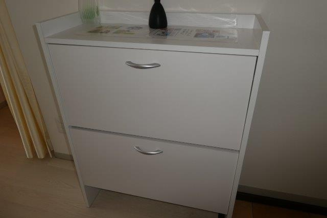 倉敷市藤戸町天城のアパートの内装|シューズボックス