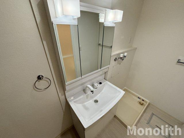 フレール鶴山台101号棟の洗面所