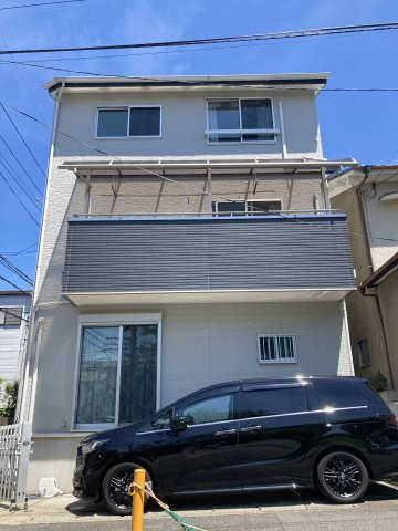 鷹峯旧土居町の外観|南側バルコニー！