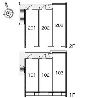 【区画図】 | KサンライトⅤ
