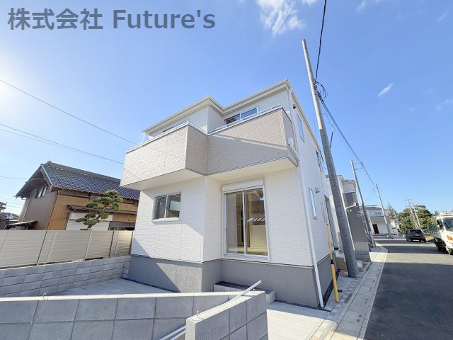 三郷市上口1丁目　新築戸建　全6棟　1号棟の外観|2024年10月完成の新築分譲住宅