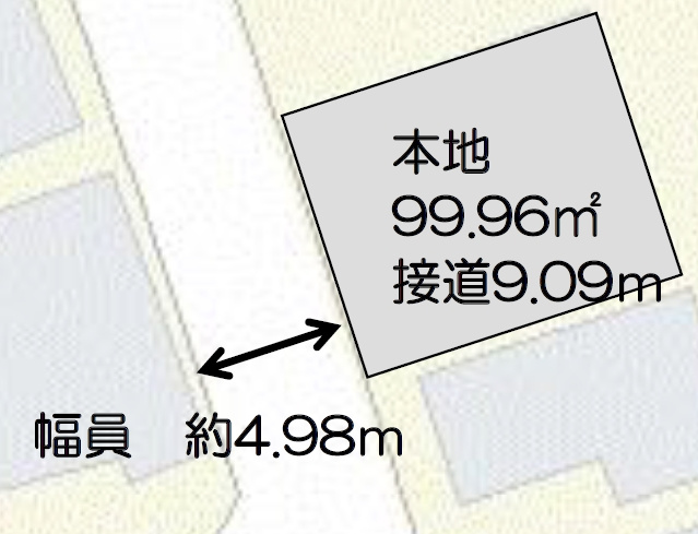 【土地図】 | 入間郡三芳町藤久保　全１区画 | 全１区画