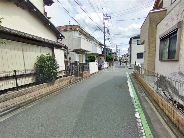 【前面道路含む現地写真】 | 入間郡三芳町藤久保　全１区画 | 閑静な住宅地です