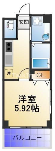 【間取り】 | ローゼオ天神橋筋六丁目