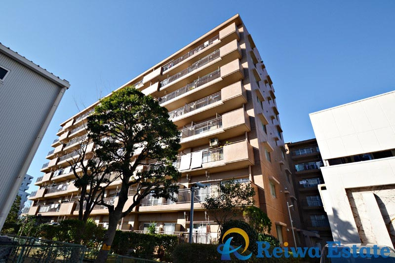 茅ヶ崎グランドハイツ　B棟の外観