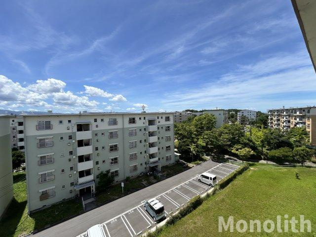 鶴山台36号棟の展望