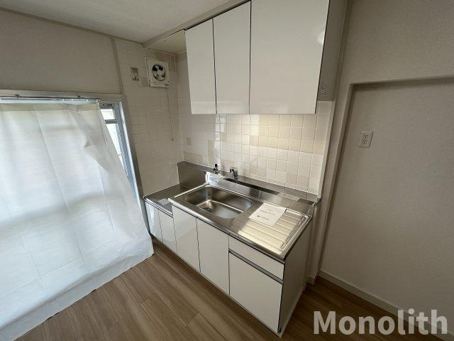 鶴山台36号棟のキッチン