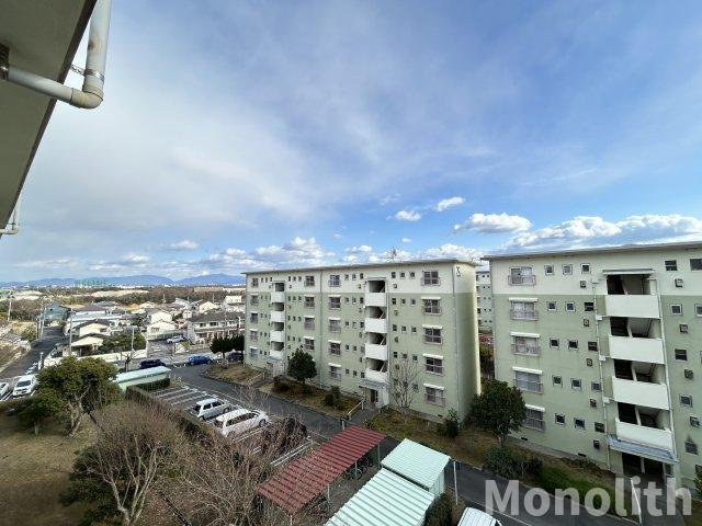 鶴山台25号棟の展望