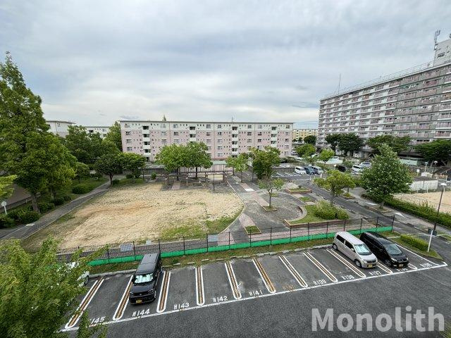 鶴山台16号棟の展望