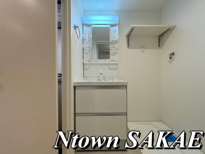 【独立洗面台】 | ヴィサージュ新栄 | 独立洗面化粧台が付いています