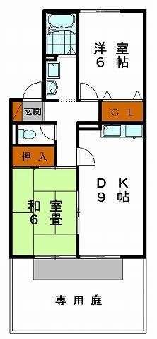 ハイカムール山手　の間取り