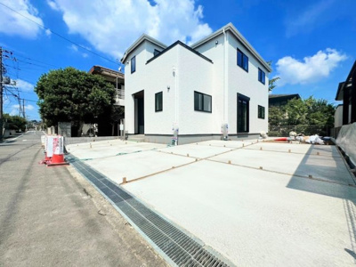 【前面道路含む現地写真】 | ◆横浜市緑区北八朔新築◆ | ◆前面道路も幅員があり車の運転も安心！前面道路は閑静な住宅地。車通りの少ない道路です。お子様にも安心です。