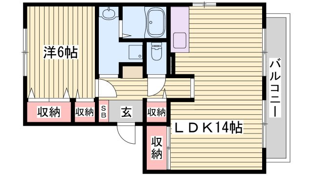 フレマリール双葉の間取り