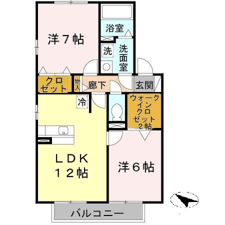 アートマン榮の間取り