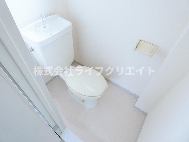 コーポ高のトイレ