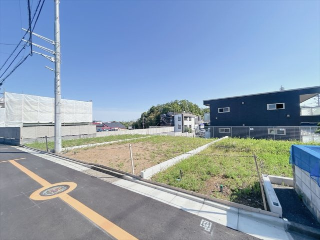 【外観】 | 新座市畑中3丁目　建築条件無売地　全3区画　(志木本店) | 販売現地／2024年5月17日撮影