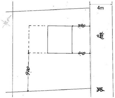 【土地図】 | 大室高原別荘地 古家付売地