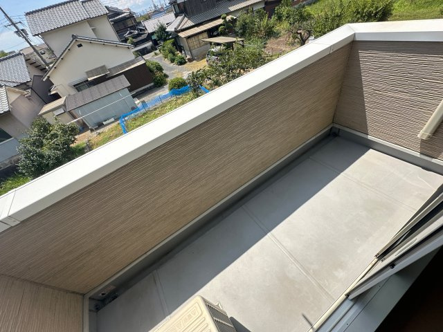 グレイス高山のバルコニー