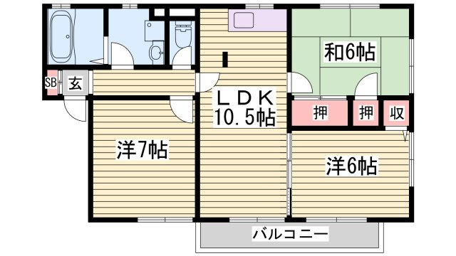 グレイス高山の間取り