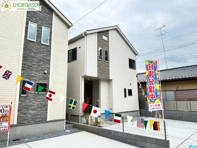 蓮田市上2丁目　新築一戸建て　ブルーミングガーデン　01の外観|今から見たいも大歓迎！お気軽にお問い合わせください☆彡