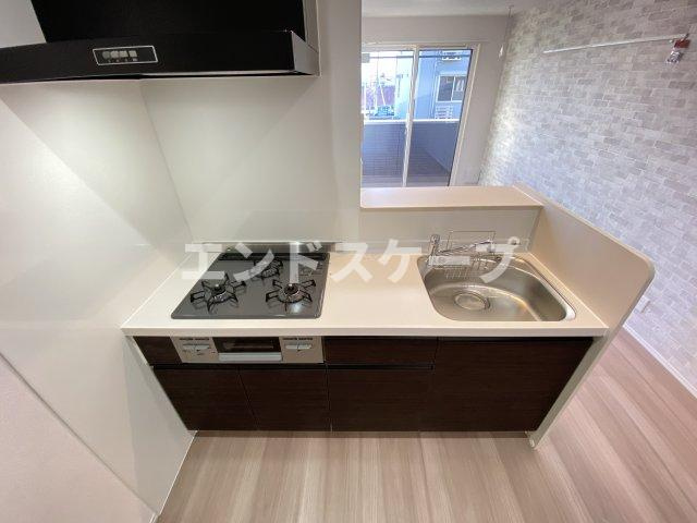 エクシブ前橋　Ａのキッチン|高崎、前橋、伊勢崎エリアのお部屋探しはエンドスケープまで！お客様の理想お聞かせ下さい♪