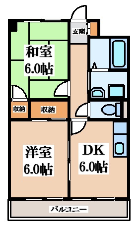 【間取り】 | カルム東大阪